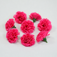 Couronne Hawaïenne de Fleurs de Œillet en Soie, Accessoires de Danse pour la Saint-Valentin, Décoration Murale, Vente en Gros