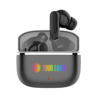 Produsen OEM Kustom Earbud Jepit Telinga Terbuka Headset Nirkabel BT5.4 Layar LED Kontrol Sentuh Grosir