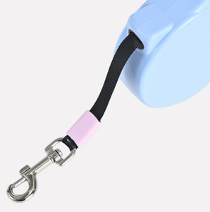 360° Tangle-Free Retractable <b>Dog</b> Leash One Button Lock Pet Traction Rope for Hiking - Product Image 4