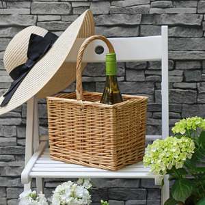 Handmade Wicker Modern Gift Wine <b>Storage</b> <b>Basket</b> with Multifunctional Design Eco-Friendly Customizable Color & Size - Product Image 6