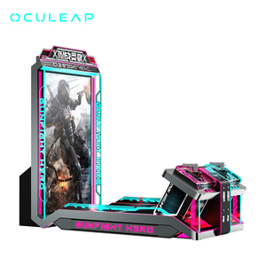 OCULEAP 2025 Simulador de Carreras y Disparos VR 9D de Alta Calidad con Construcción de Fibra de Vidrio y Metal para Uso Escolar - Product Image 6