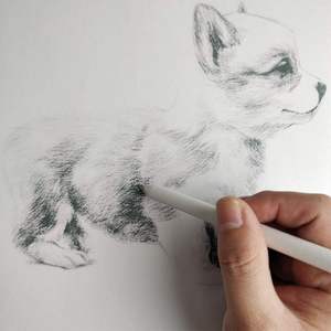 6ピーススケッチツールアート用品紙切り株トルティーヨンスティックブレンド汚れ切り株アートワーク用描画用 - Product Image 5