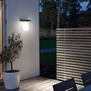 Cảm biến chuyển động bên ngoài đèn trang trí nội thất vườn không thấm nước IP65 <span class=keywords><strong>LED</strong></span> năng lượng mặt trời Powered Tường Ngoài Trời ánh sáng với <span class=keywords><strong>PIR</strong></span> - Product Image 6