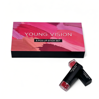 Coffret Cadeau Personnalisé Couleurs Classiques avec Éponge Embossée, Finition Mate, Fermeture Magnétique, Haute Pigmentation, Nude Mat