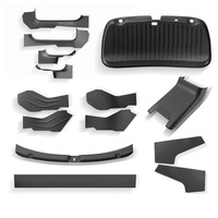 Protector de Umbral de Puerta Delantera y Trasera para Tesla Model Y 2023-2025, Accesorio de Protección para el Umbral de la Puerta