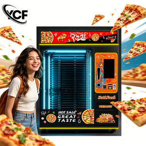 Distributeur automatique de pizzas chaudes prêtes à manger SDK avec écran tactile 22 pouces et options de paiement multiples pour centres commerciaux/parcs d'attractions - Product Image 1