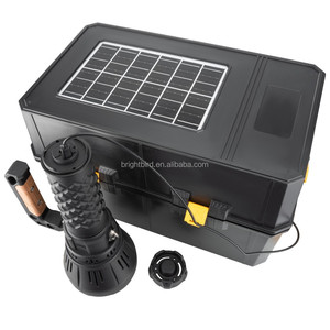 Sáng chim 25 Wát công suất cao đèn pin 65000 Lumens LED mạnh mẽ không thấm nước có thể sạc lại chiến thuật đèn pin ngọn đuốc - Product Image 3