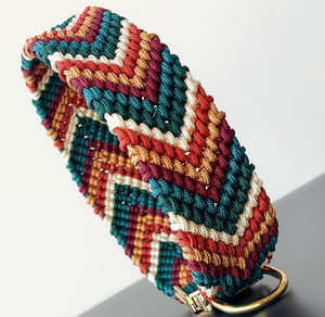 <span class=keywords><strong>Collar</strong></span> de Perro Martingale de Lujo Estilo Bohemio Personalizado, Nuevo Estilo, Colorido, de Paracord Ancho con Cintas Elegantes y Patrón de Rayas - Product Image 6