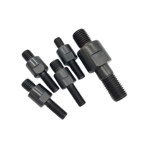 Pernos/Tornillos de Rueda de Acero Aleado con Cabeza Hexagonal, Galvanizados en Zinc, Grado 10.9, con Doble Rosca y Tuercas, Personalizados para Automóviles - Product Image 1