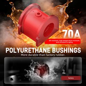 Kit de Bujes de Barra Estabilizadora de Suspensión Delantera BEVINSEE para Toyota 4Runner 2010-2024 # 48824-60190 - Product Image 3