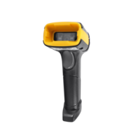 Escáner de código de barras inalámbrico USB portátil Lector de mano 1D y 2D QR con fuente de luz LED y tamaño de papel A4 para escanear