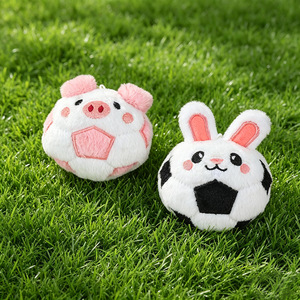 Nouvelle Peluche de Football en Forme d'Animal de <span class=keywords><strong>Dessin</strong></span> <span class=keywords><strong>Animé</strong></span>, Coussin Amusant pour Enfants, Poupée Confortable, Cadeau Anti-Stress - Product Image 3