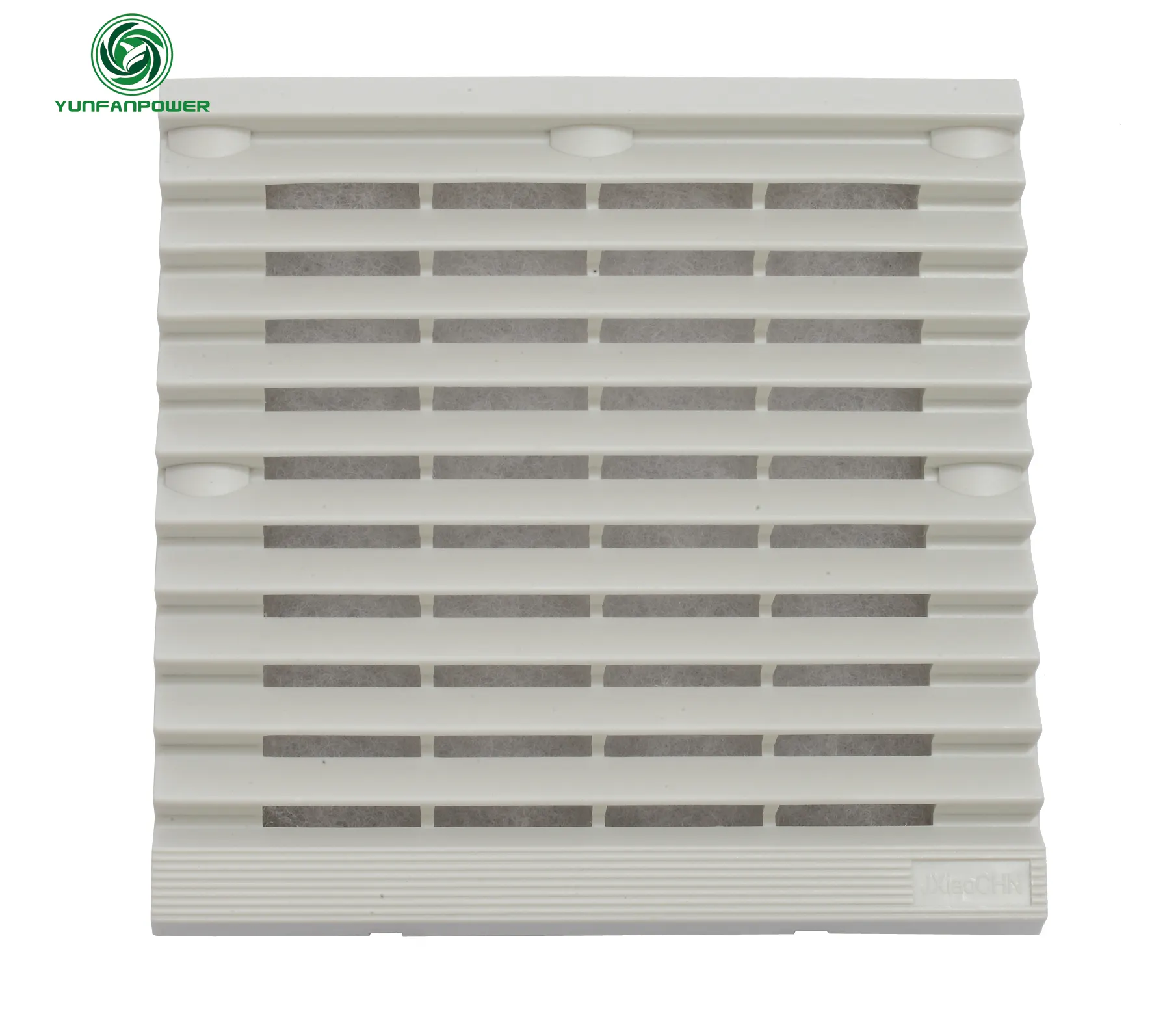 Filtro de ventilador ZL803, color blanco, impermeable, a prueba de polvo, para refrigeración de armario