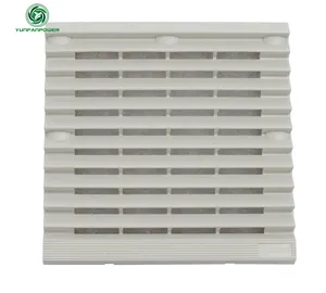 white color Waterproof Dust proof ZL803 fan filter Cabinet cooling fan air filter