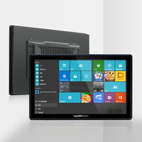 Ordinateur de bureau tout-en-un industriel Wpna 21,5 pouces avec écran tactile, PC tactile IP65, processeur J1900 sans ventilateur, I3, I5, I7