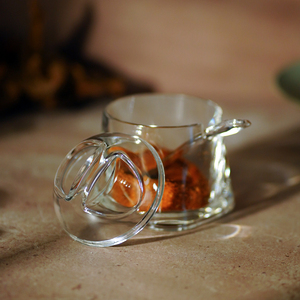 Boîte d'organisation de condiments de cuisine classique de luxe en acrylique transparent, pot <span class=keywords><strong>à</strong></span> <span class=keywords><strong>épices</strong></span> en acrylique transparent avec couvercle et cuillère pour salière - Product Image 4