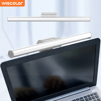 Lampe d'écran USB à gradation progressive, protection des yeux, portable, barre lumineuse LED suspendue pour lecture électronique, pour ordinateur portable