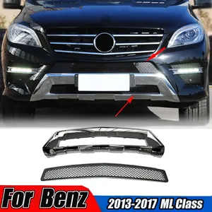 สำหรับ Mercedes Benz ML Class W166 A1668855925 A1668858625 ชุดแต่งกระจังหน้าด้านล่างช่วงหม้อน้ำโครเมียม - Product Image 1