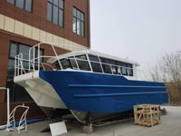 L'usine est produite en série 12m Pilot Boatsport Fishing Boats 33ft Catamaran