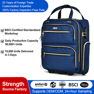 Nouvelle valise élégante à roulettes - Sac de voyage grande capacité pour bagages de 20 pouces - Sac de voyage à <span class=keywords><strong>main</strong></span>, sac à dos à roulettes - Product Image 2