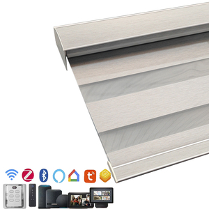 طابعة مخصصة جاهزة Jacquard يدوية ستائر حمار حمار ذكي كهربائية للنوافذ - Product Image 1