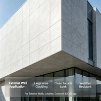 Panneau de façade en aluminium à texture de pierre personnalisé, directement de l'usine, revêtement PVDF, imperméable, panneau de revêtement décoratif pour murs extérieurs