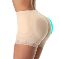 Meilleure vente Femme maille rembourré Shapewear Butt Lifter femmes 4 pièces Coussinets rehausseurs Faux cul Faux hanche Butt Lifter Shapers