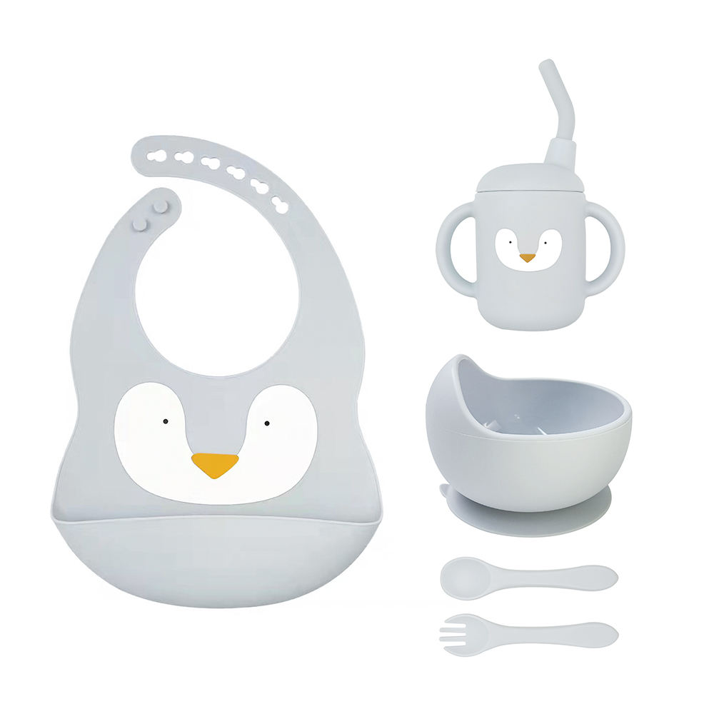 Pingouin gris clair SET7068AHFC 8 #