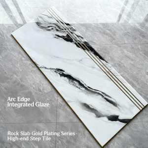 Azulejos para <span class=keywords><strong>Escaleras</strong></span> de Porcelana, Antideslizantes, para <span class=keywords><strong>Exteriores</strong></span>, Azulejos Pulidos Antideslizantes para <span class=keywords><strong>Escaleras</strong></span> - Product Image 2