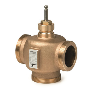 Vanne de régulation à trois voies Siemens 1 1/2 pouce pour systèmes CVC d'eau à débit logarithmique - Product Image 3