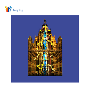 Chiếu ngoài trời chiếu <span class=keywords><strong>3D</strong></span> Lập Bản Đồ chiếu ba chiều chiếu xây dựng ngoài trời chiếu Tường Ngoài Trời Đèn chiếu - Product Image 2