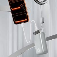 Banque d'alimentation solaire Z2 10000mAh 22.5W USB-C PD Charge rapide Câble intégré Chargeur portable pour le camping et la randonnée en plein air
