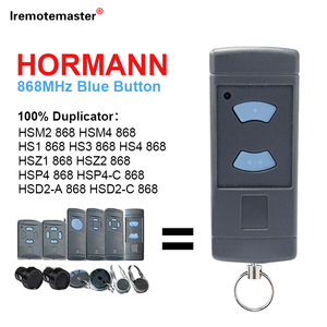 Pour <span class=keywords><strong>HORMANN</strong></span> HSE2 <span class=keywords><strong>HSE4</strong></span> 868MHz Porte Porte Télécommande HSM2 HSM4 HS2 HS4 <span class=keywords><strong>868</strong></span> Bleu Bouton Transmetteur Garage Ouvre - Product Image 4