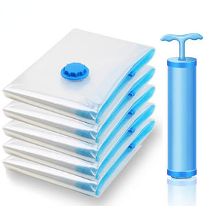 Sac de rangement sous vide pliable en soie épaisse sur mesure (taille 7) pour vêtements saisonniers multifonctionnels et gain de place - Vente en gros - Product Image 1