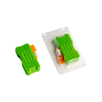Usage médical jetable stérile 1.00X2.5mm infantile nouveau-né bébé talon lame sécurité sang lancette
