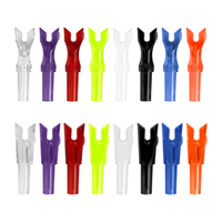Tir à l'arc Quick-Shot Flèches Inserts en plastique pour ID 0.244/6.20mm Flèche DIY Chasse Tir Nocks