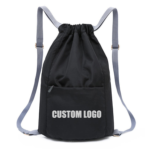 New Style Custom Logo Lightweight <b>Waterproof</b> Travel Draw String Backpack <b>Drawstring</b> Backpacks Sports <b>Bag</b> for Gym Swimming - Product Image 1