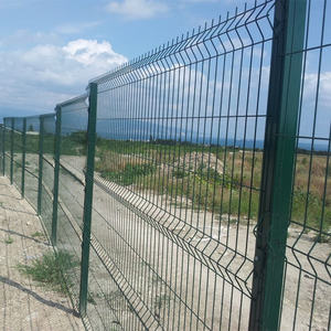 Facilement assemblé Panneau de clôture en treillis métallique soudé incurvé 3D de haute qualité Fournisseur de clôture en treillis <span class=keywords><strong>rigide</strong></span> - Product Image 5