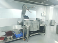 Nouvelle marmite de cuisson planétaire électromagnétique de haute qualité Remo, agitateur automatique pour légumes en acier inoxydable 304