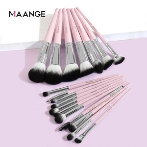 MAANGE 18 Pcs vente en gros ensemble de pinceaux professionnels maquillage marque privée outils cosmétiques <span class=keywords><strong>pinceau</strong></span> de maquillage - Product Image 5