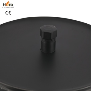 Capuchon de vidange de condensat de <span class=keywords><strong>cheminée</strong></span> noir isolé à double paroi en acier inoxydable pour tuyau de <span class=keywords><strong>cheminée</strong></span> de foyer - Product Image 3