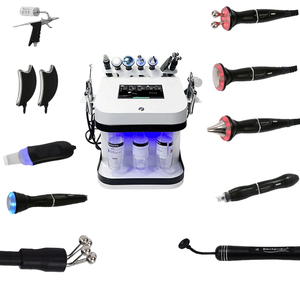 Appareil de beauté professionnel 10-en-1 pour salon, machine de lifting facial à l'eau H2O2 et microdermabrasion au diamant, certifié CE - Product Image 4