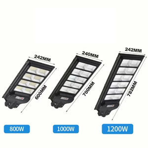 Lámpara Solar de Calle con 1200 LED, Resistente al Agua, con Sensor de Movimiento, Luces de Seguridad para Jardín, Estacionamiento, Camping, Alimentada por Energía Solar - Product Image 2