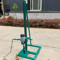 Perceuse rotative électrique AKL-40A 220V pour puits d'eau, utilisation jusqu'à 40m, mini-perceuse manuelle pour sol et sable avec boîte de vitesses, facile à utiliser