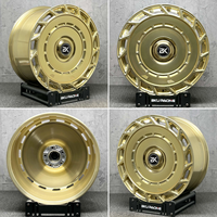 Jantes Bku forgées 6x139.7 5x120 pour Tesla CyberTruck Model Y S X 19 20 21 22 pouces, jantes monobloc chromées pour voitures particulières