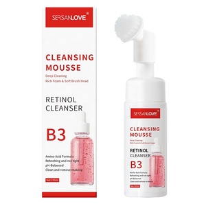 150ml <strong>Simple</strong> Oily Skin Spot Wholesale Cleansing Acne Cleansing Brush Washing Silicone Scrubber Vitamin C <strong>Facial</strong> <strong>Cleanser</strong> - Product Image 6