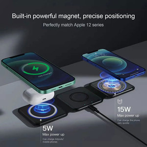 Chargeur sans fil multifonctionnel portable pliable TYPE-C de haute qualité 3 en 1 pour écouteurs de montre intelligente - Product Image 6