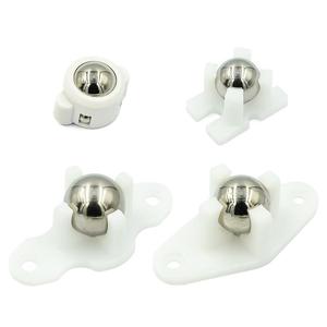 Rueda universal de acero W420 con vacío, <span class=keywords><strong>2</strong></span> ruedas para chasis de coche inteligente, rueda de nailon tipo ojo de buey <span class=keywords><strong>MBOT</strong></span> N20 - Product Image 1