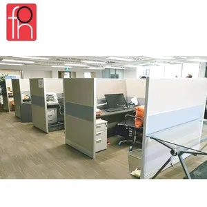 办公室开放空间隔墙办公工作站与坐台台办公桌 (FOH-42WT)