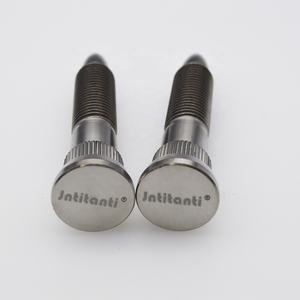 Jntitanti M12 * 1.25/1.5*75mm goujon de moyeu de roue en alliage de titane extrémité de pointe Gr.5 pour voitures américaines japonaises-pour Wrangler Land Cruiser - Product Image 4